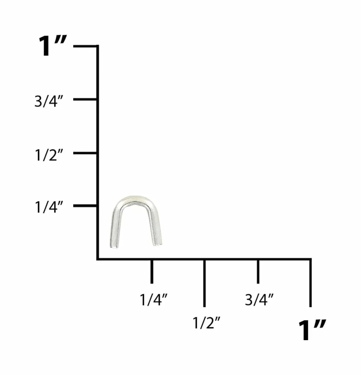 #10 Nickel, YKK Top Stop, Zinc Alloy-PK10, #10M-T-NP