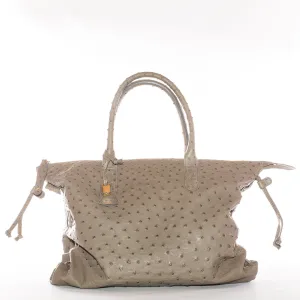 6455S - Ostrich Top Handle Bag