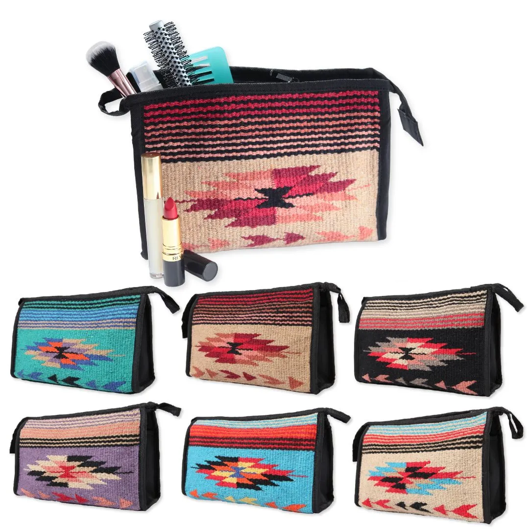 8 Pack - Southwest Makeup Bags