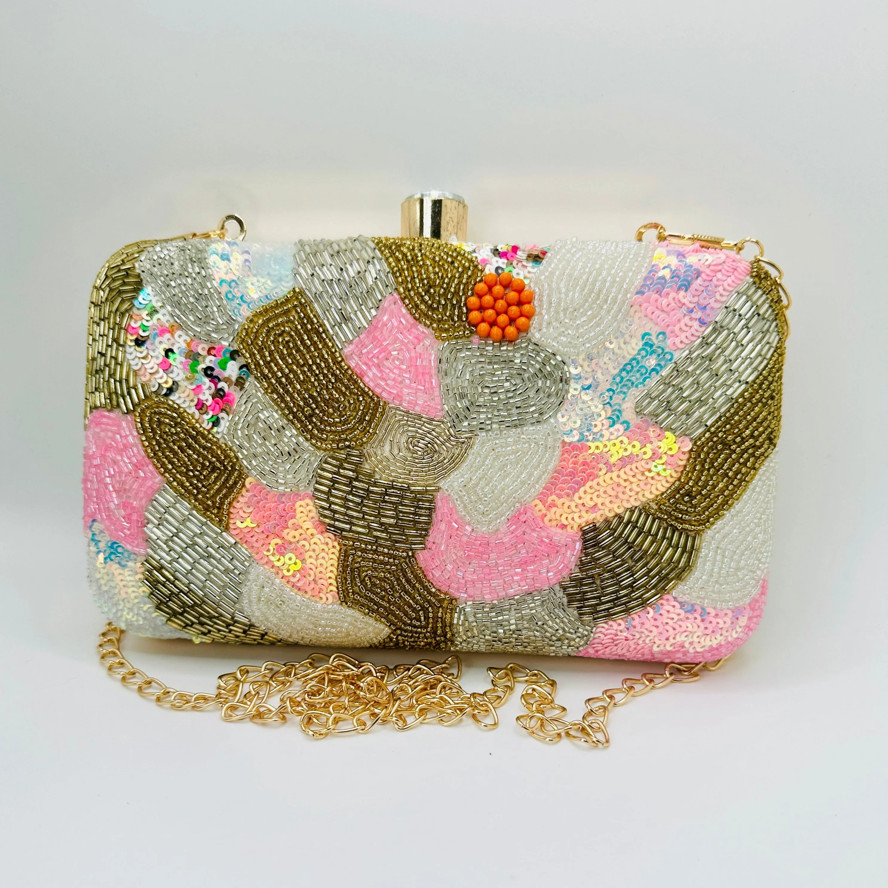 Abstract Art Party Handbag Clutch Purse by Merry Dove