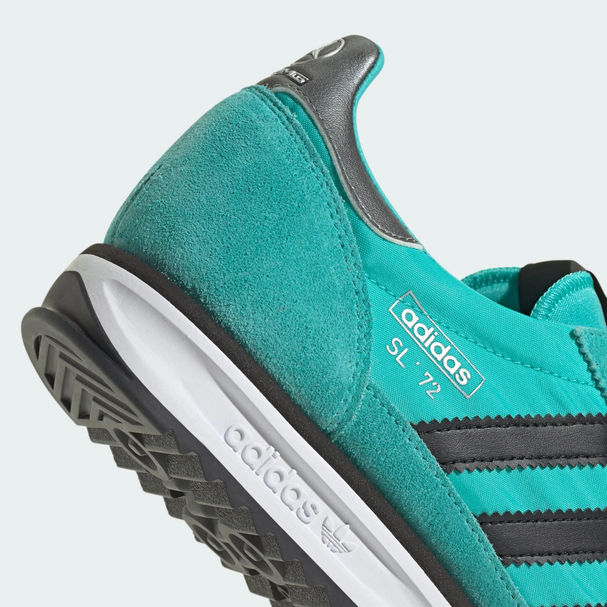adidas Originals x Mercedes AMG Petronas F1 Team SL 72 RS Core White / Core Black / Silver Metallic