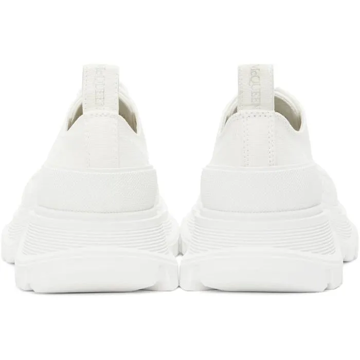Alexander McQueen White Tread Slick Low Sneakers