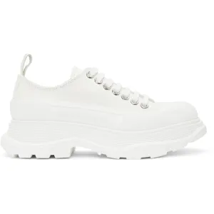 Alexander McQueen White Tread Slick Low Sneakers