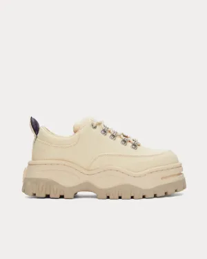 Angel Ecru Low Top Sneakers