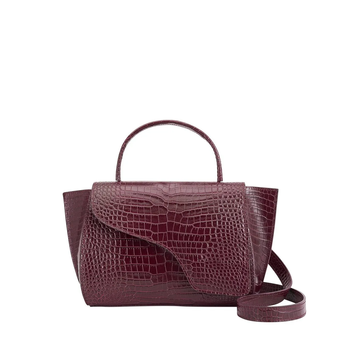 Arezzo Brunello Croco Handbag