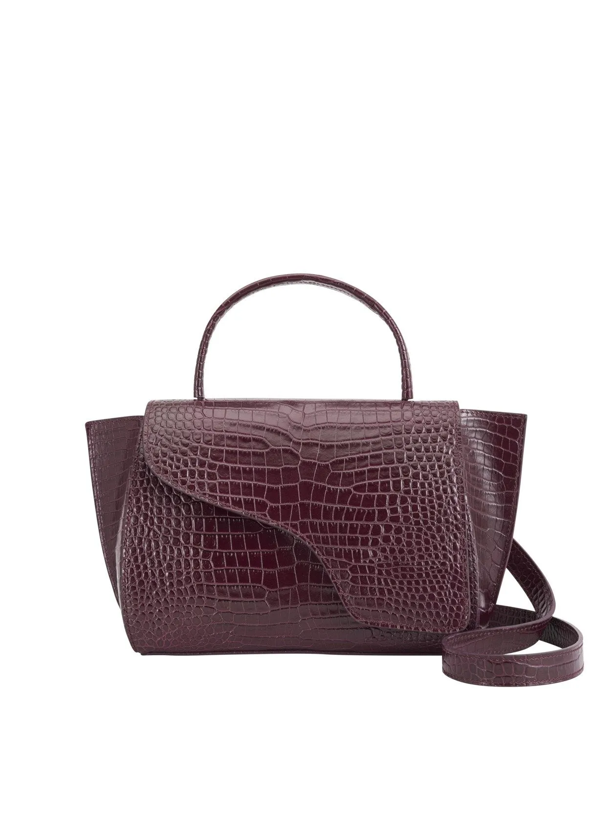 Arezzo Brunello Croco Handbag