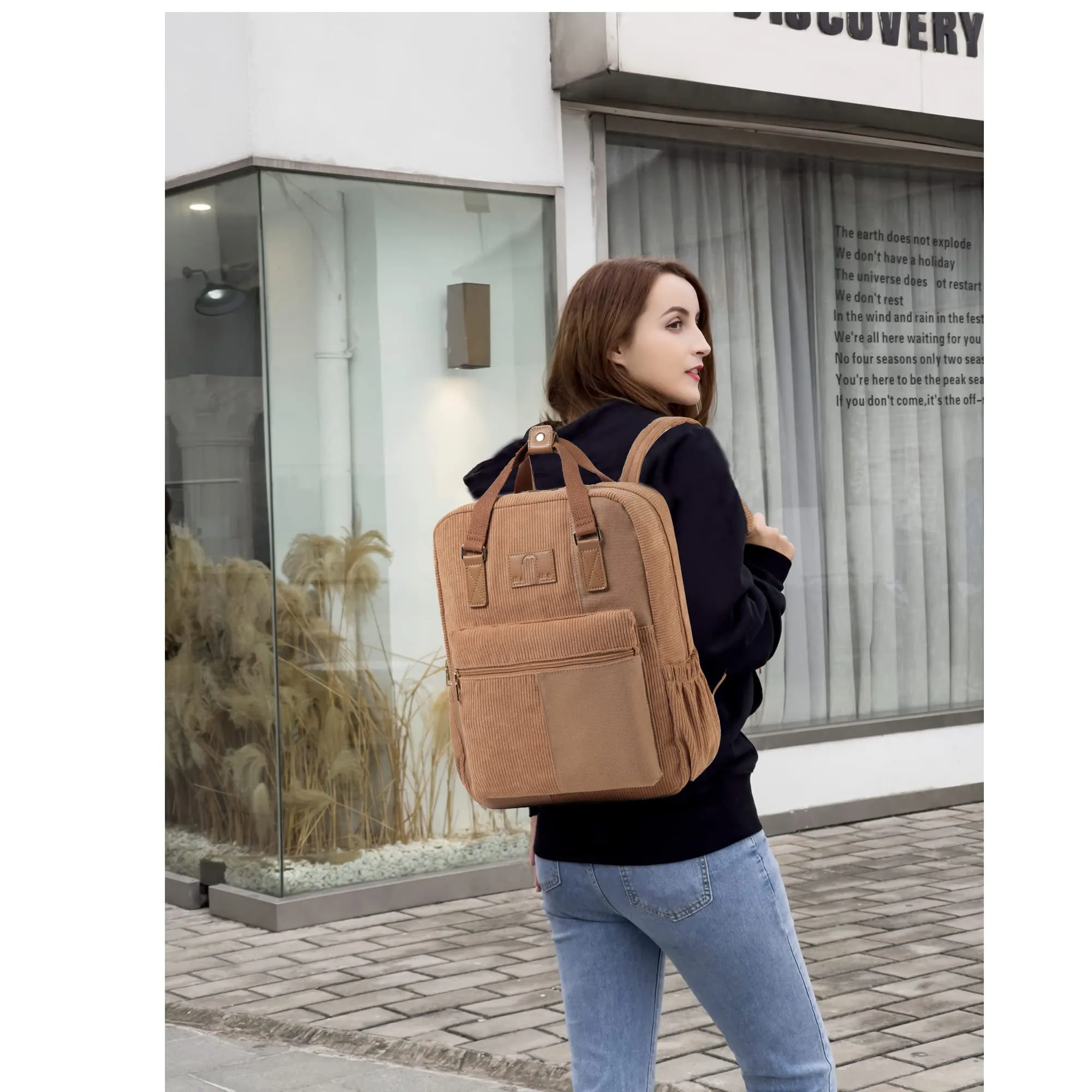 Backpack, daypack anti-theft bag casual school bag city bag