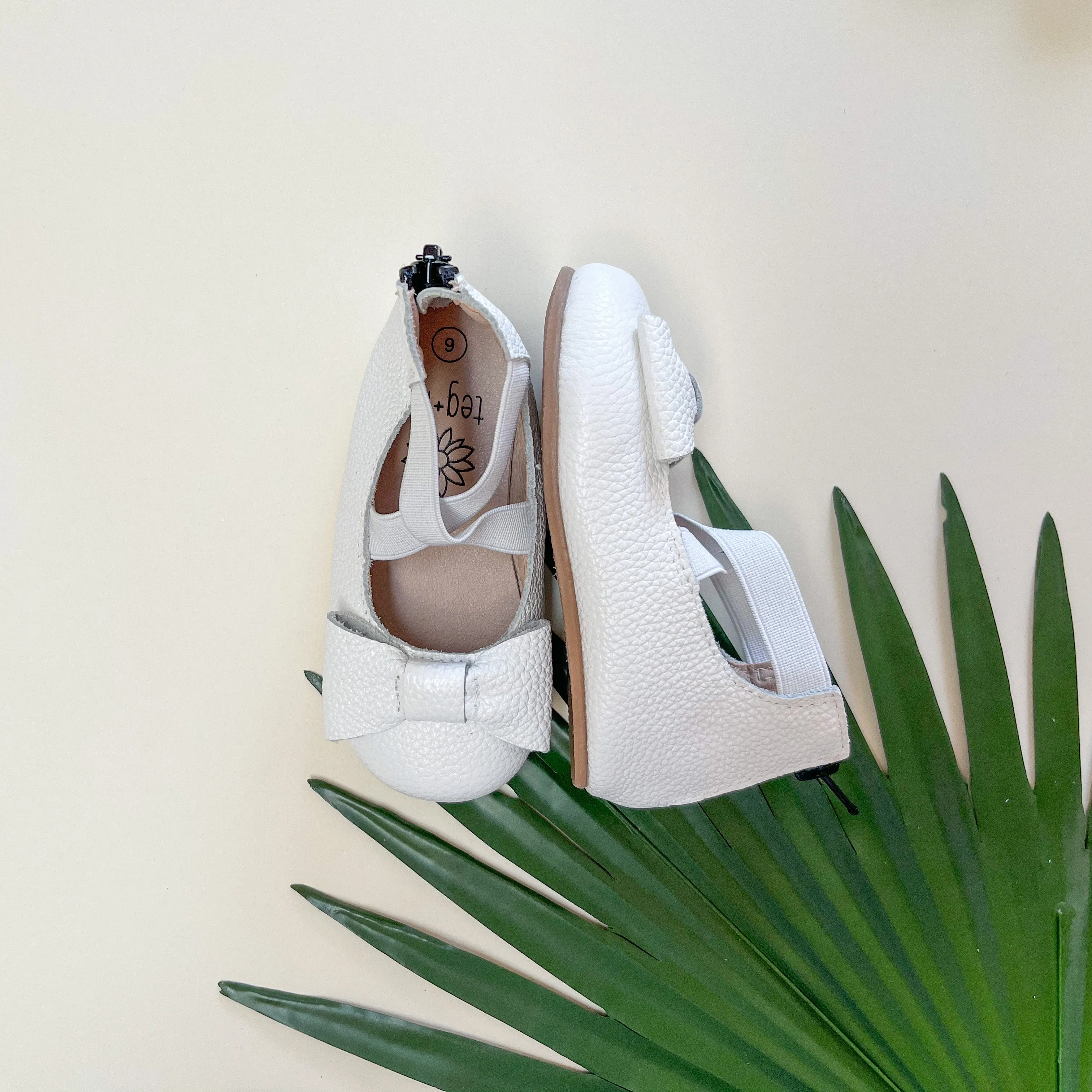 Ballet Flats Simply White
