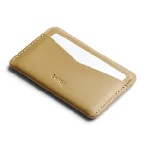 Bellroy Card Slip in Mustard