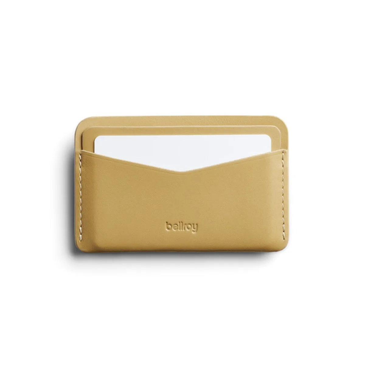 Bellroy Card Slip in Mustard