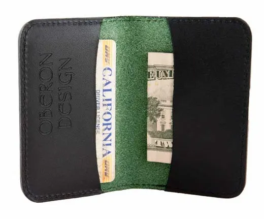 Butterfly Leather Card Holder