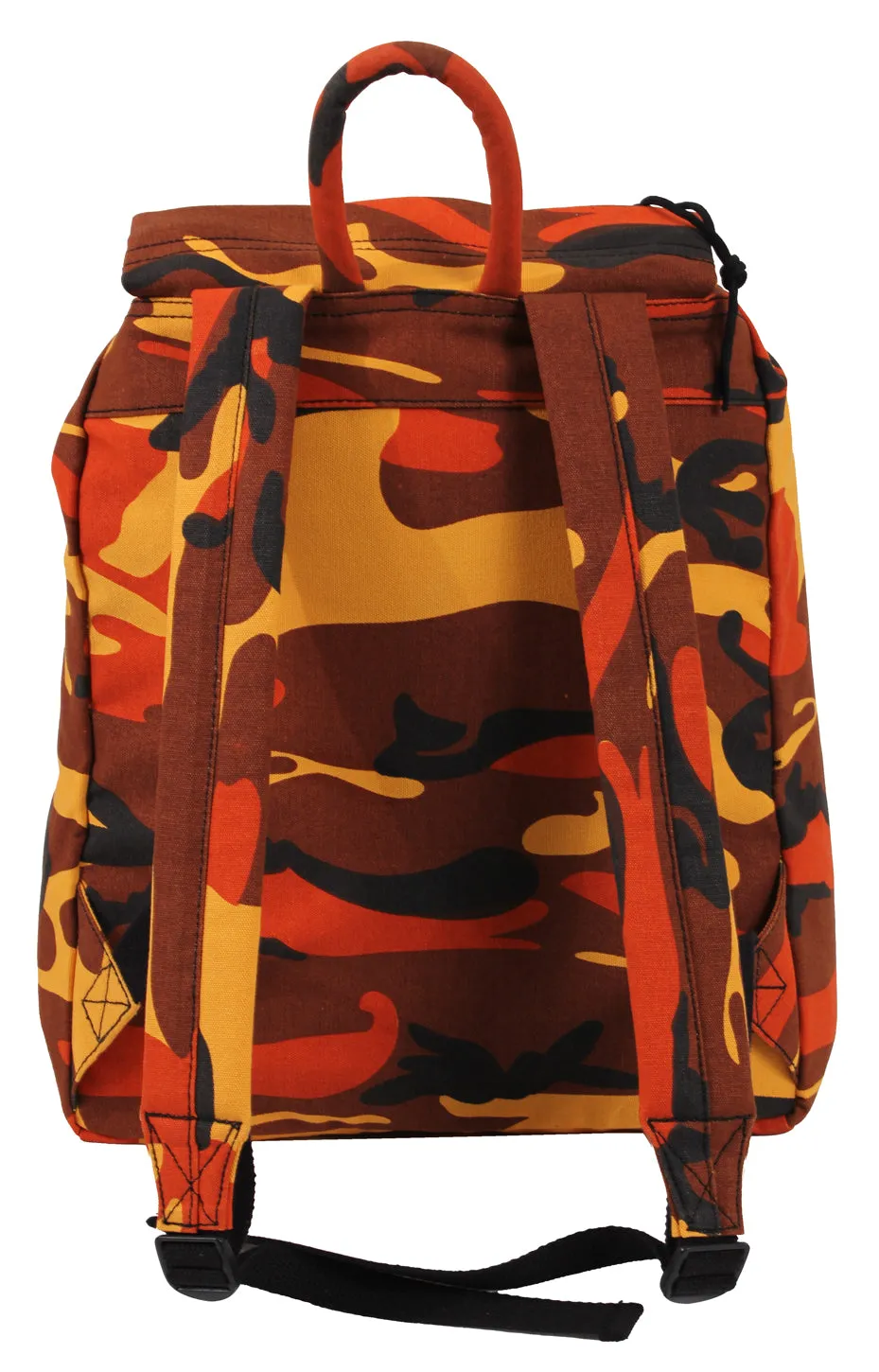 CANVAS DAYPACK SAVAGE ORANGE CAMO*