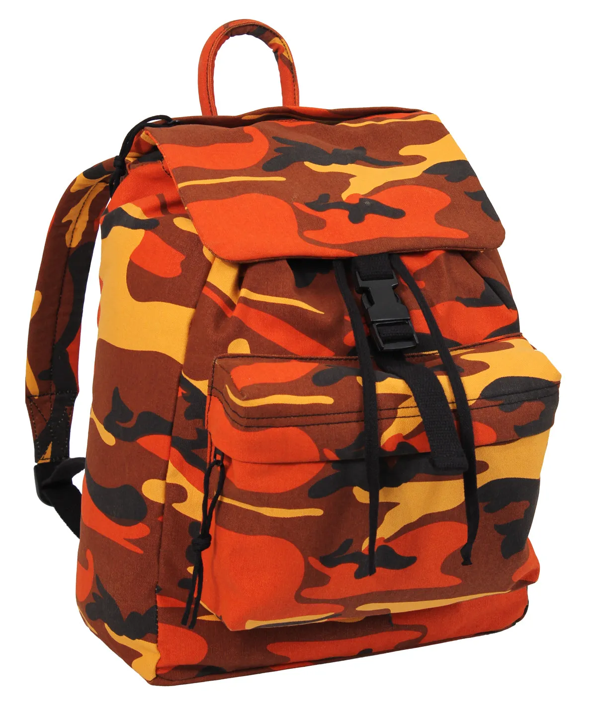 CANVAS DAYPACK SAVAGE ORANGE CAMO*