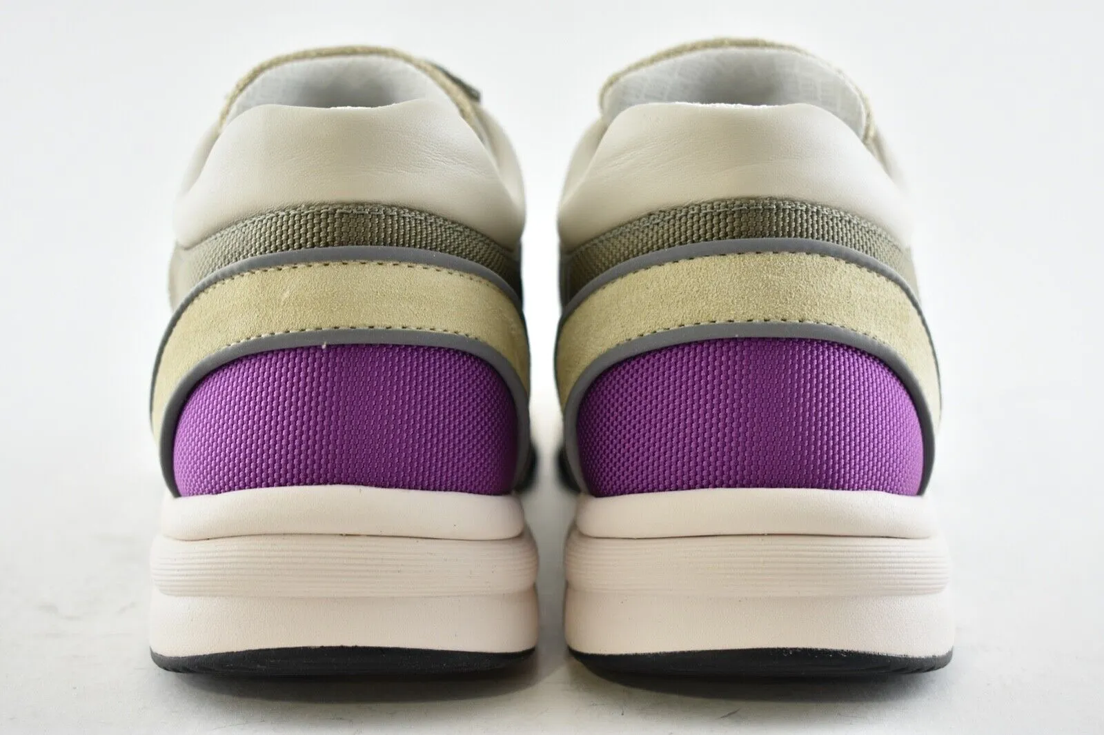 CHANEL MESH SUEDE CALFSKIN CC LO TOP TRAINERS SNEAKERS