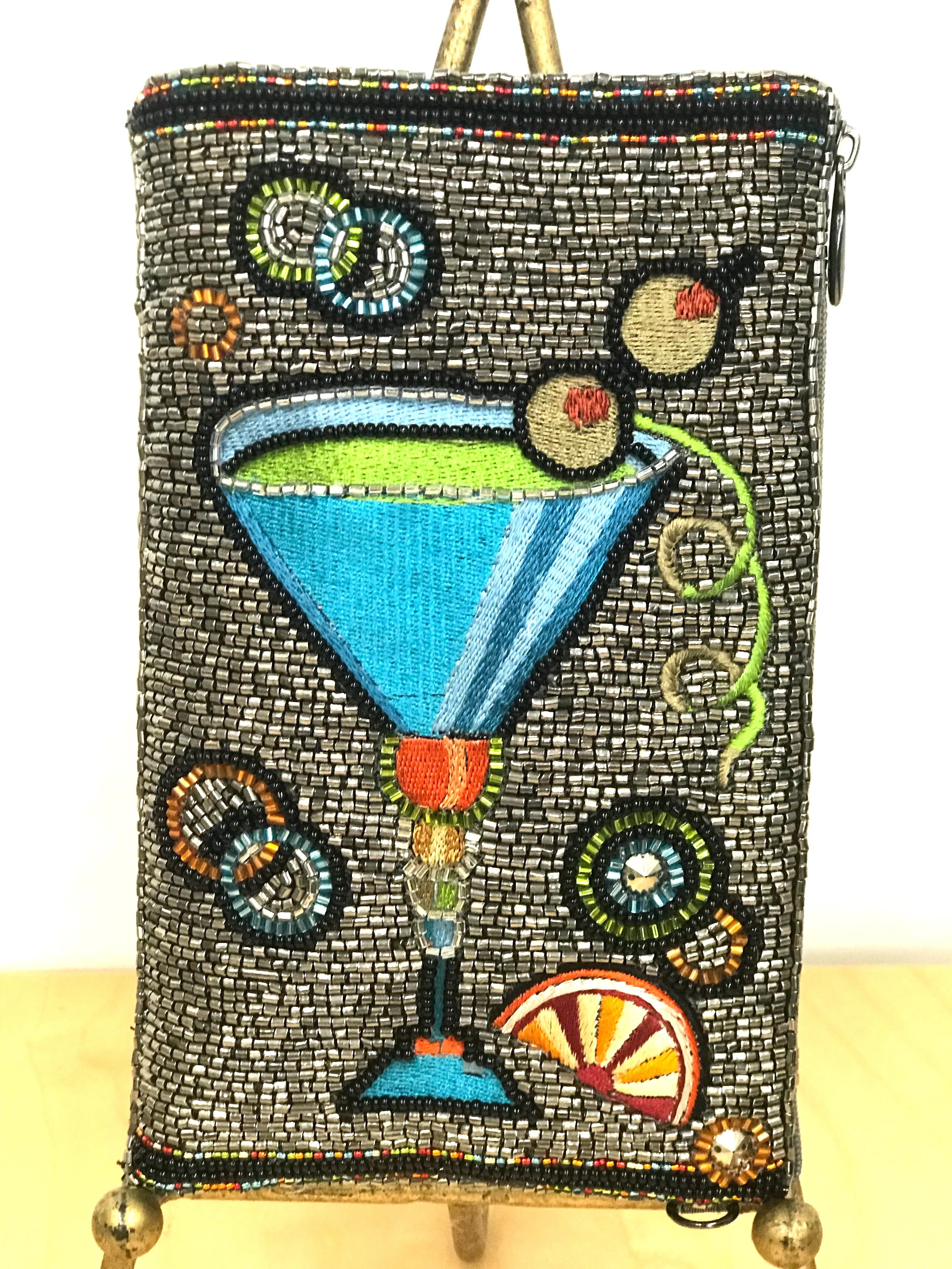 Cocktail Time Beaded Bag