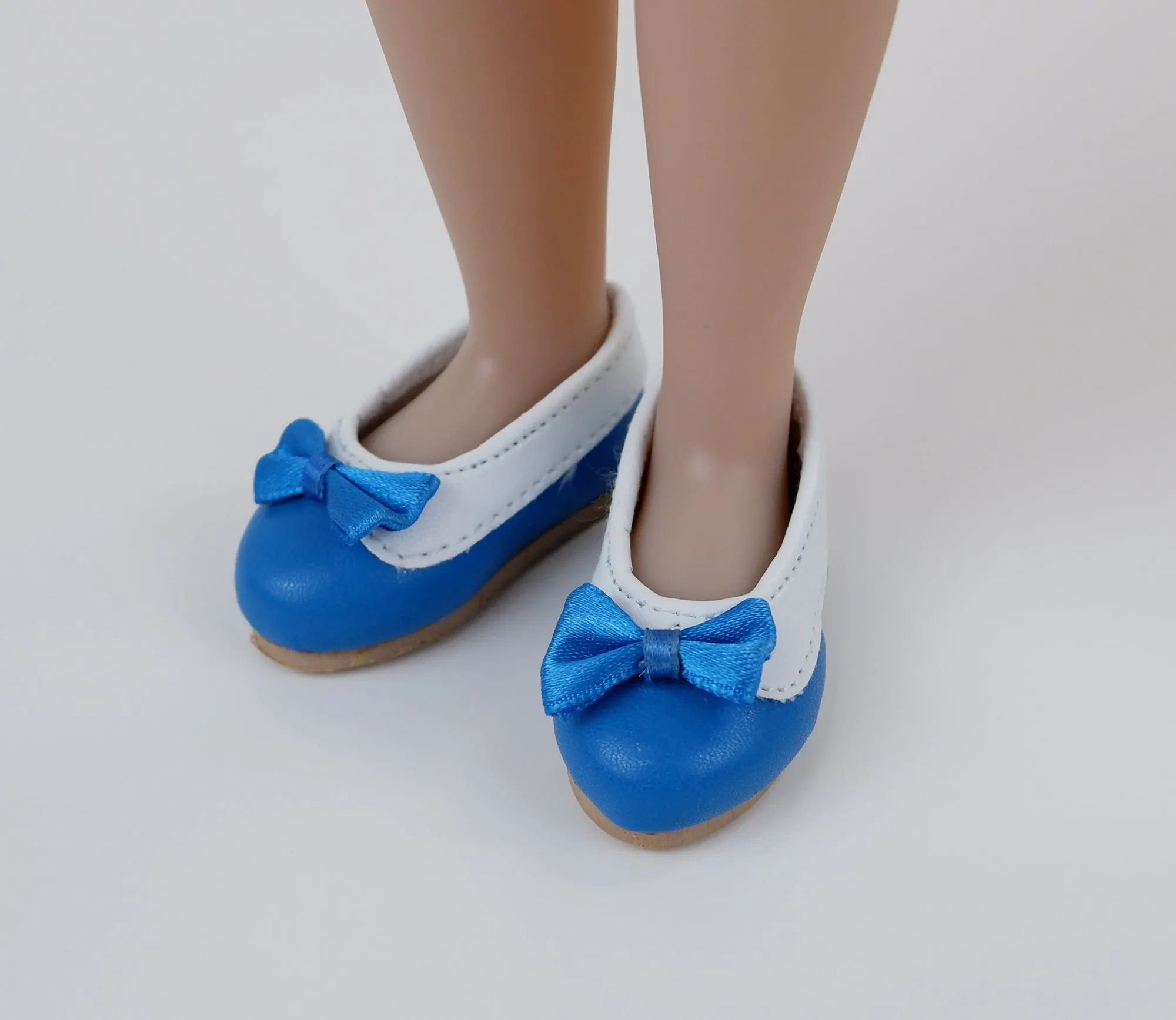 Collared Ballet Flats - 58mm - Fashion Friends doll shoes
