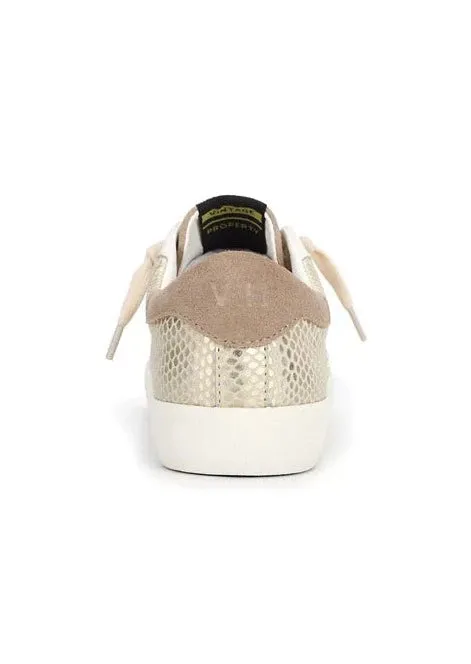 embossed star sneaker