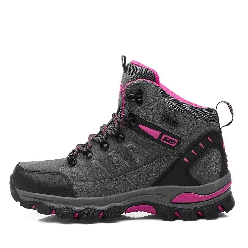 Genuine Leather High Quality, Ankle Boots best-fit hiking shoes
