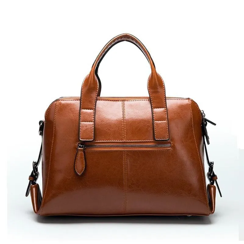 Genuine Leather Messenger Bag