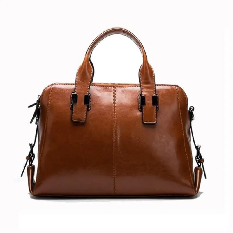 Genuine Leather Messenger Bag