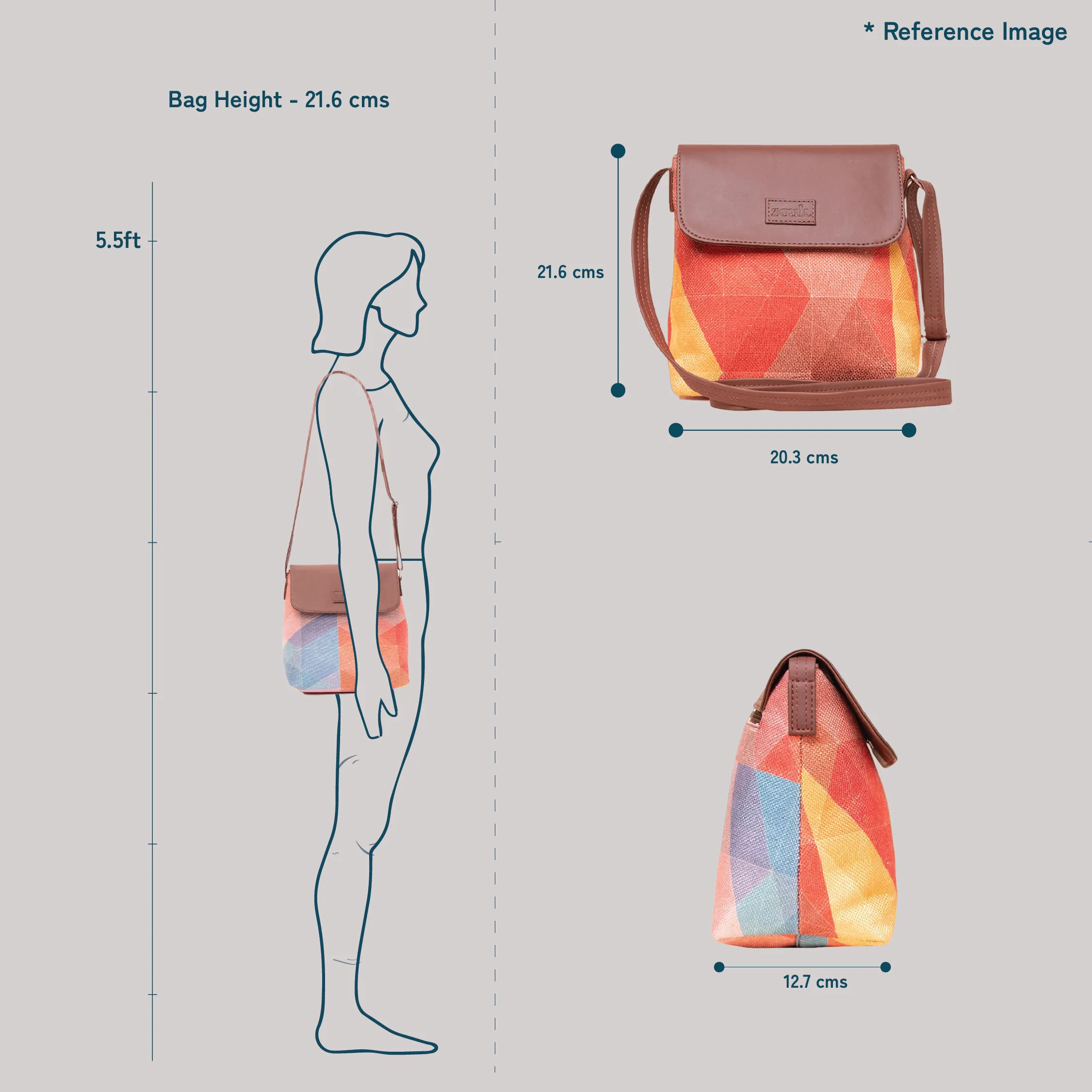 GeoOptics Flap Sling Bag