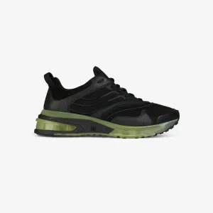 GIV 1 SNEAKERS IN LEATHER AND MESH