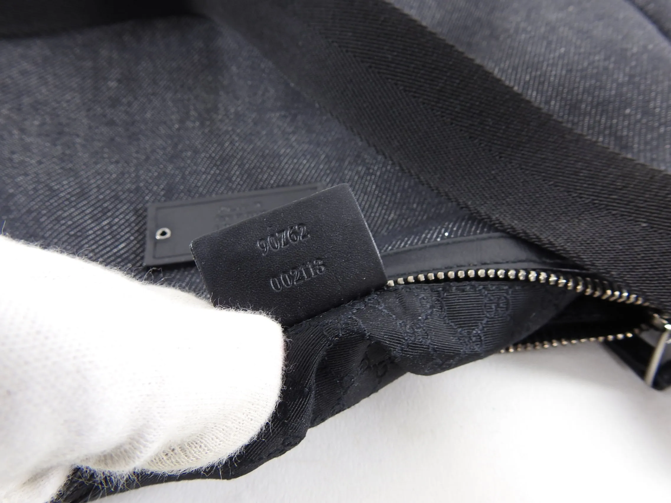 Gucci Denim Crossbody Messenger Satchel Bag
