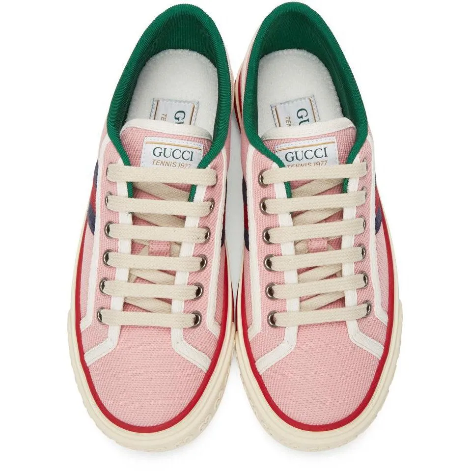 Gucci Pink 'Gucci Tennis 1977' Sneakers