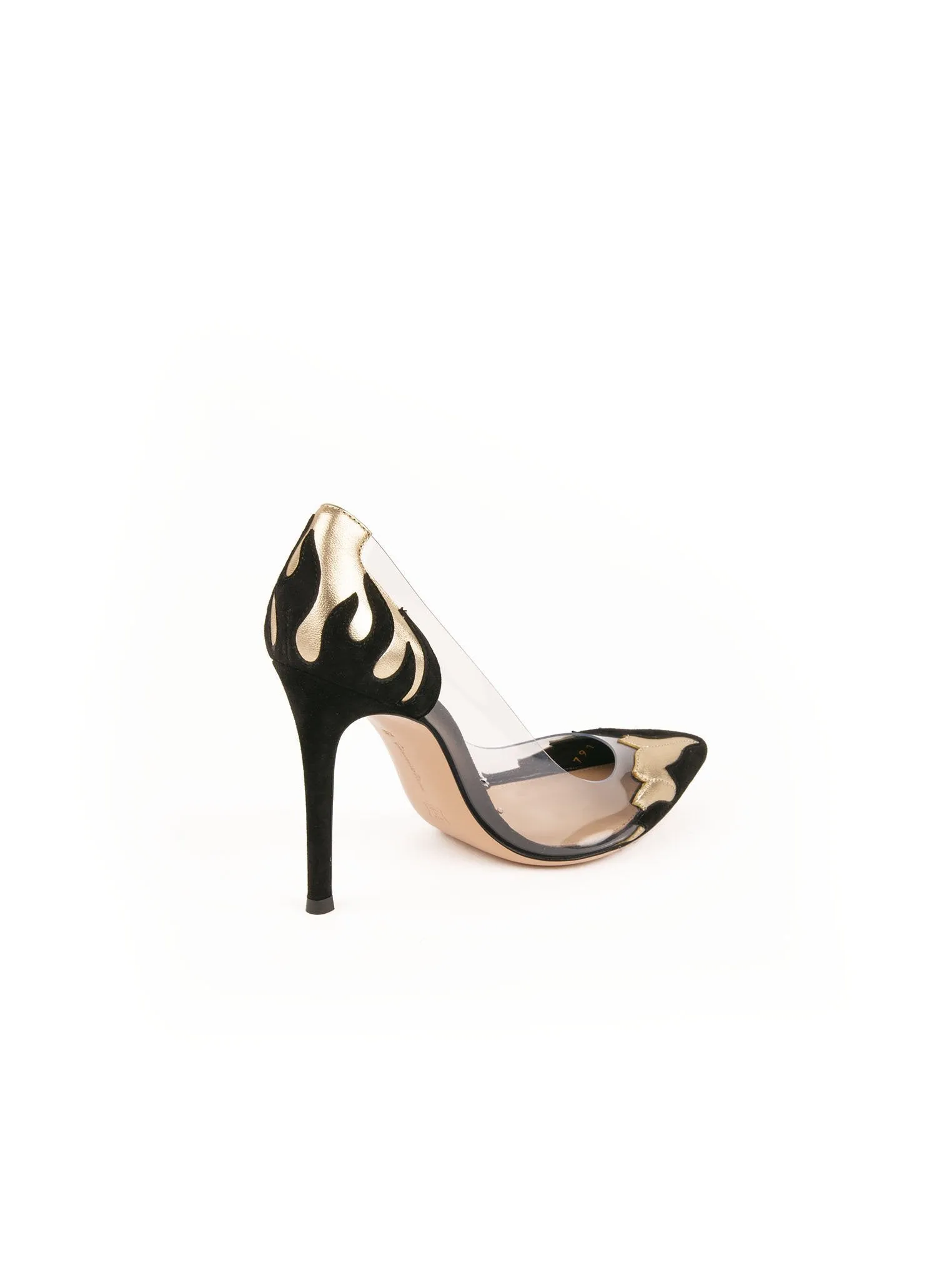 Ira High Heel Pumps - Black / Gold
