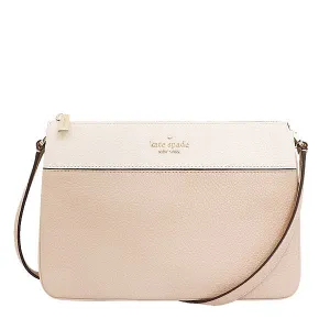Kate Spade Leila color block leather triple gusset crossbody