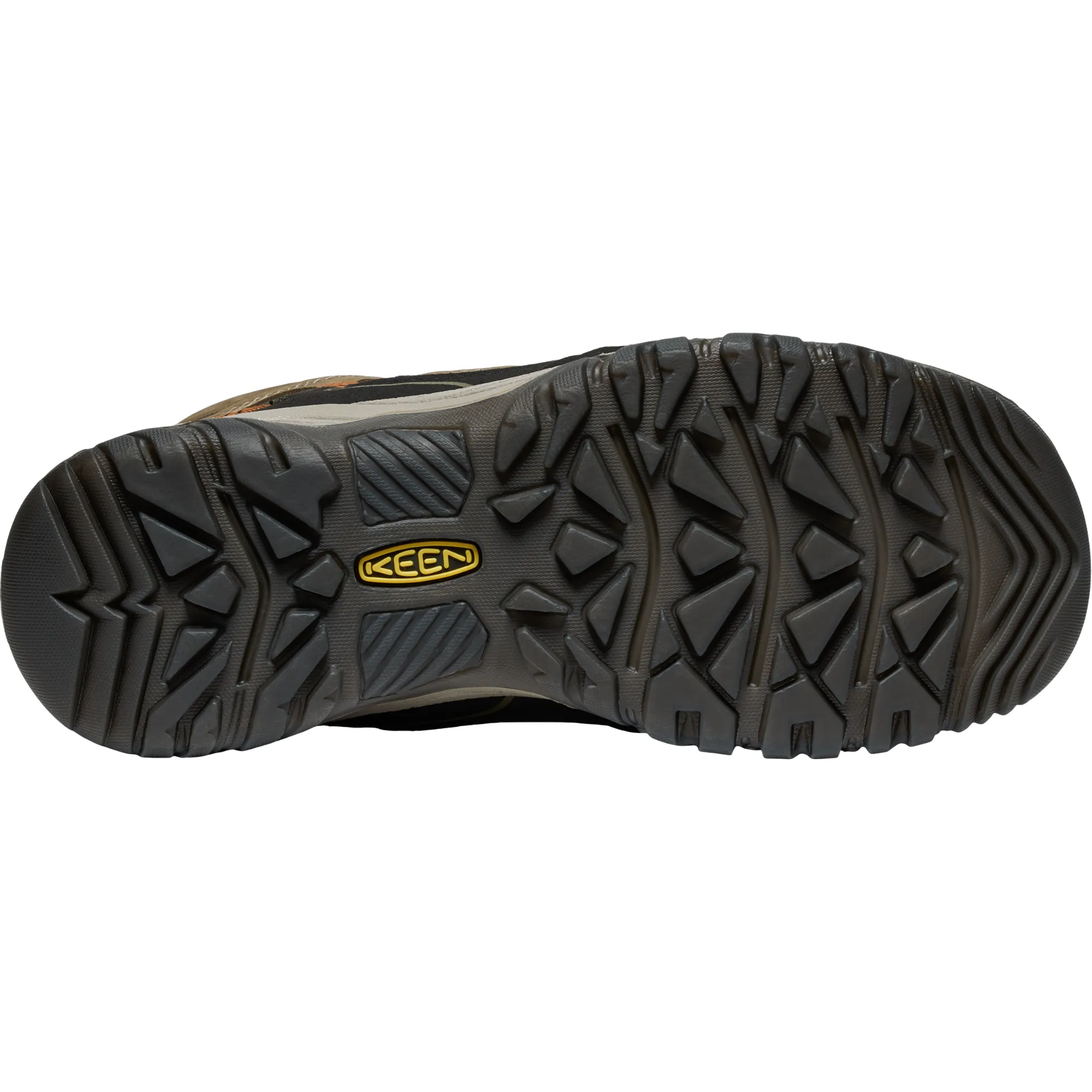 Keen Men's Targhee IV Waterproof Mid Trail Boots Boot (Sea Turtle/Roast Pecan)