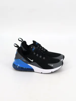Kids Boy's Brand Logo Printed Trainers,Black/Grey