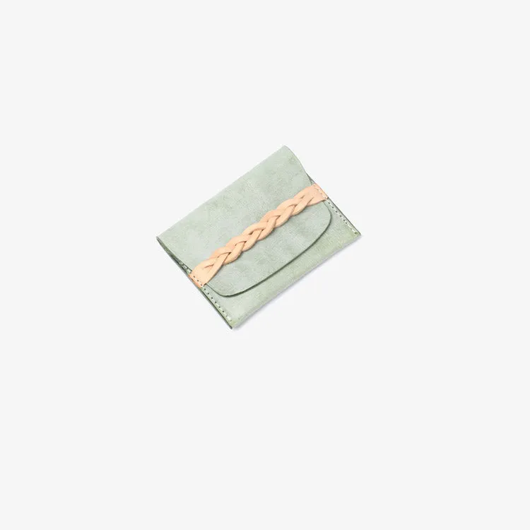 Ladies Small Leather Credit Card Holder Wallet Slim Wallets for Women