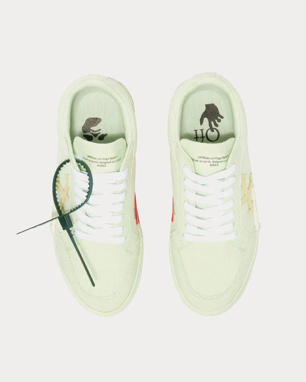 Low Vulcanized Canvas Mint / Mint Low Top Sneakers