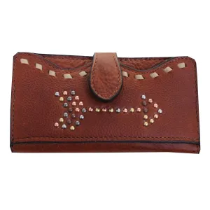 LW194 - Brandy Pull Up Arrow Ladies Wallet