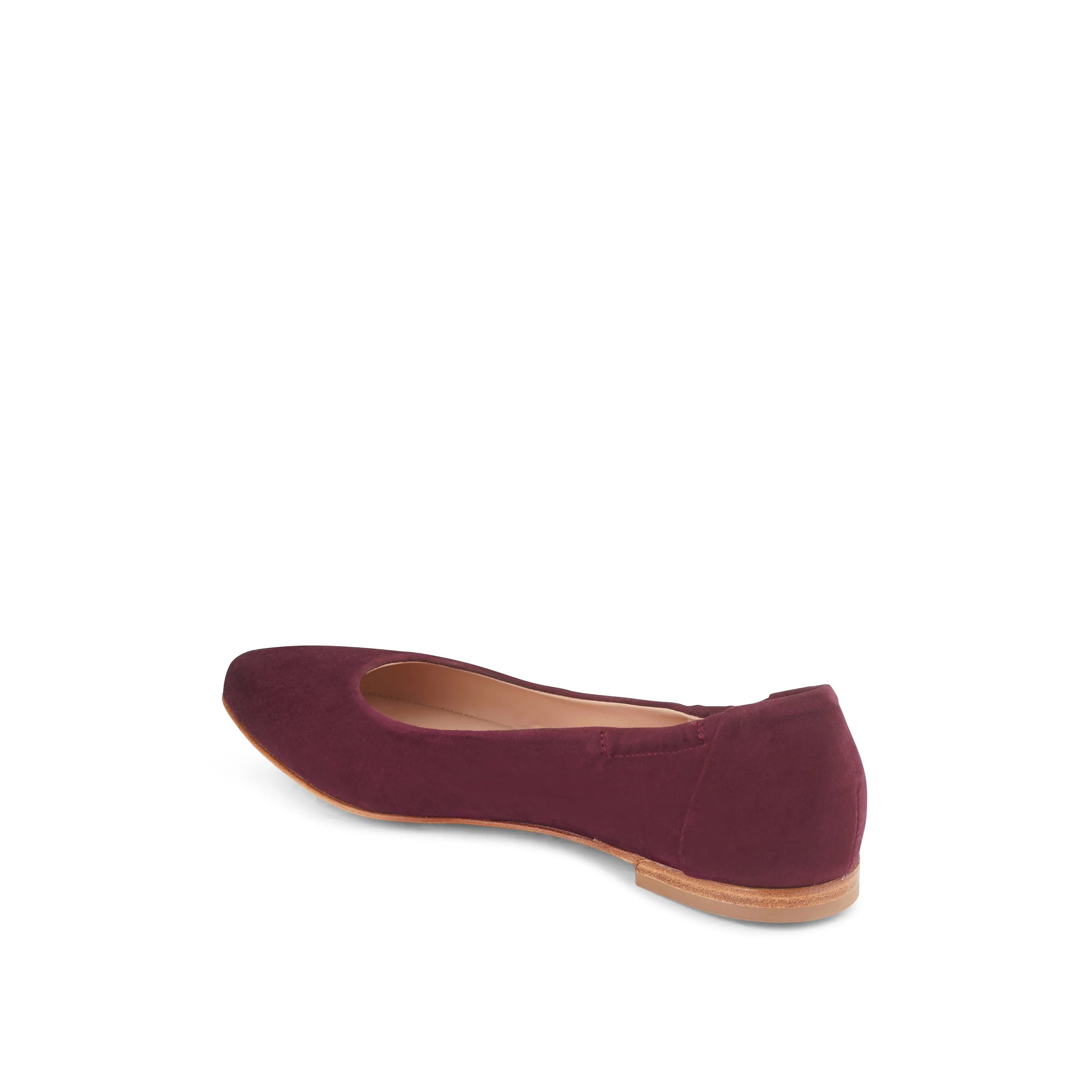 Mara Ballet Flat Wine