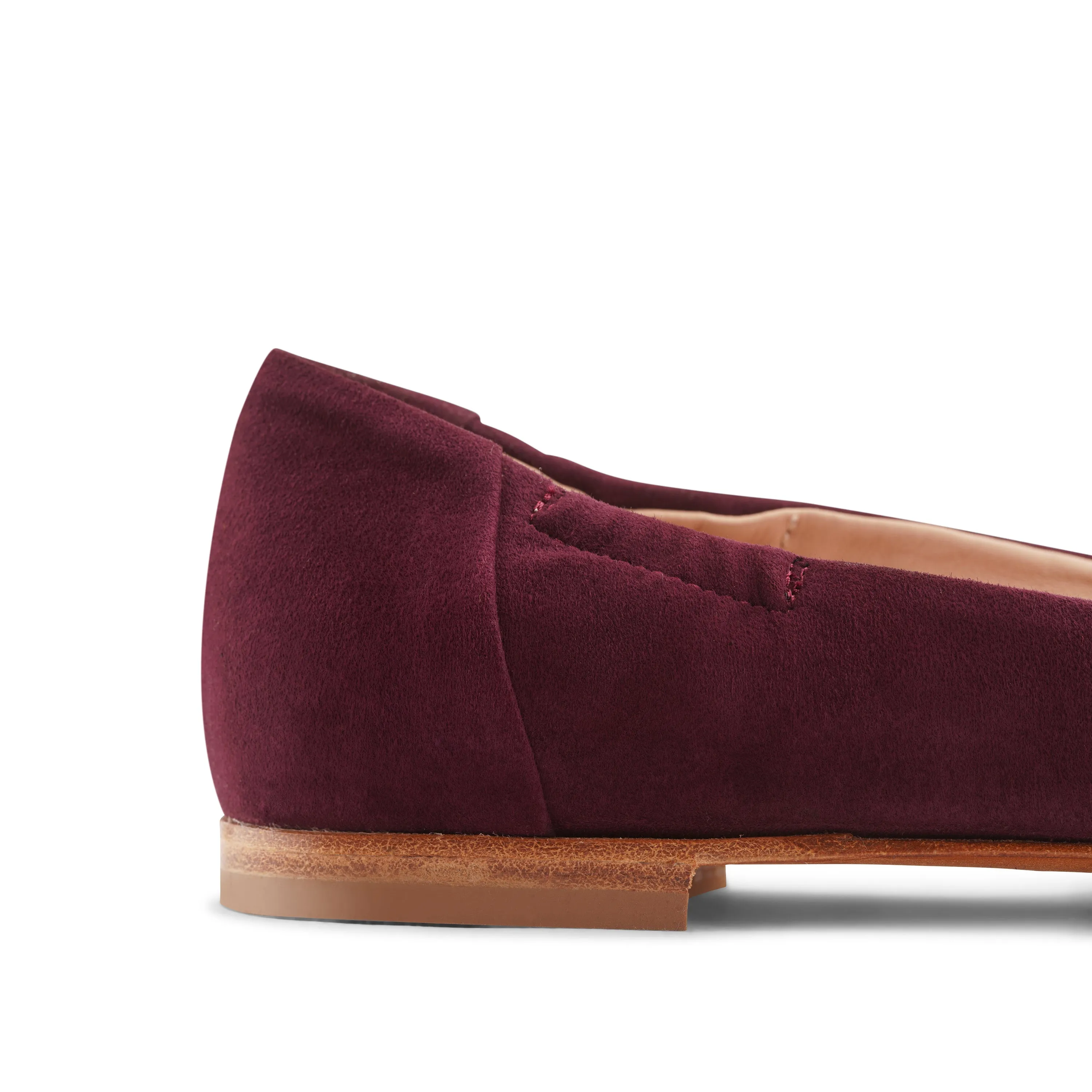 Mara Ballet Flat Wine