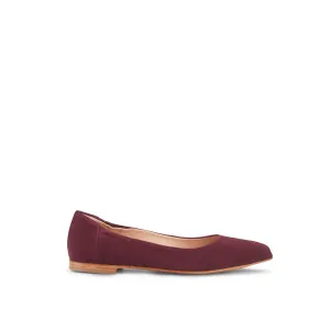 Mara Ballet Flat Wine