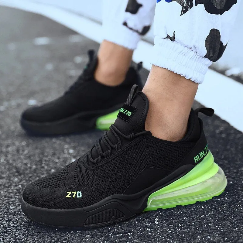 Men's Air Sole Lace-Up Sneakers
