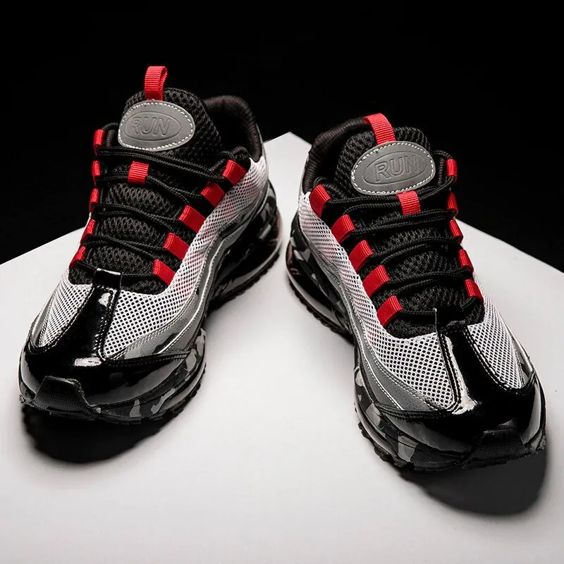 Men's Air Sole Lace-Up Sneakers