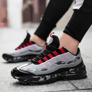 Men's Air Sole Lace-Up Sneakers