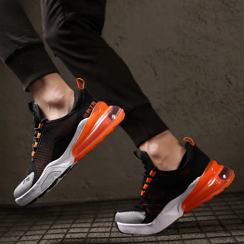 Men's Air Sole Lace-Up Sneakers