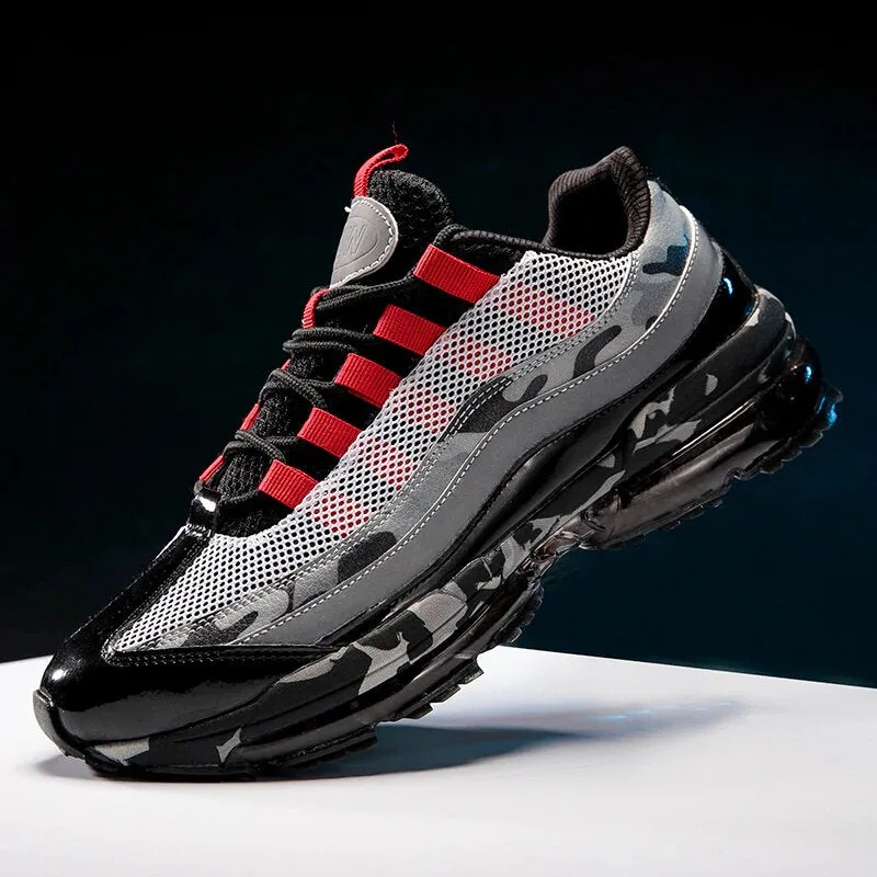 Men's Air Sole Lace-Up Sneakers