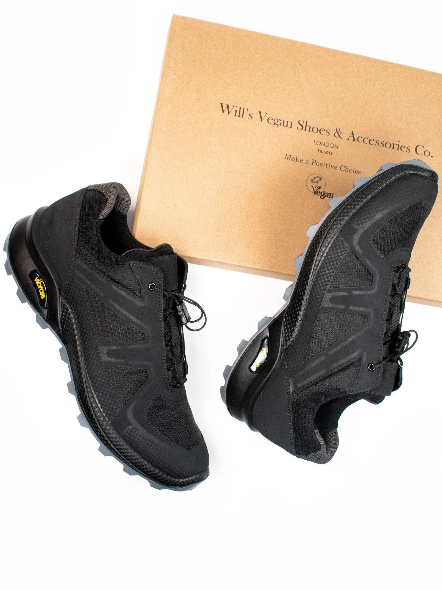 Men's WVSport Oakes Cross Running Trainers by Will's Vegan Shoes (2 Styles)