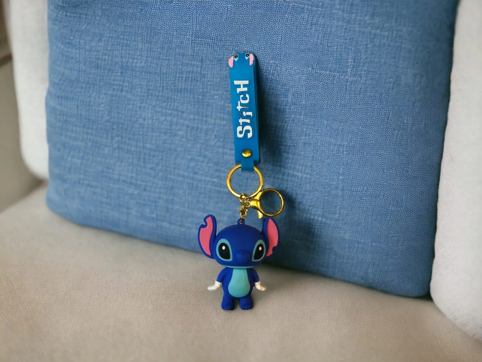 Mini Stitch Character Theme Keychain