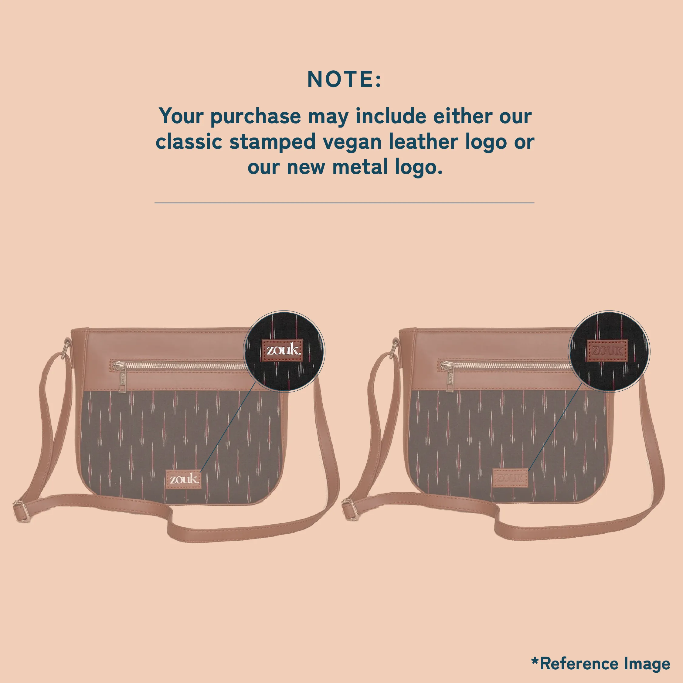 Mughal Motif U-Shaped Sling Bag
