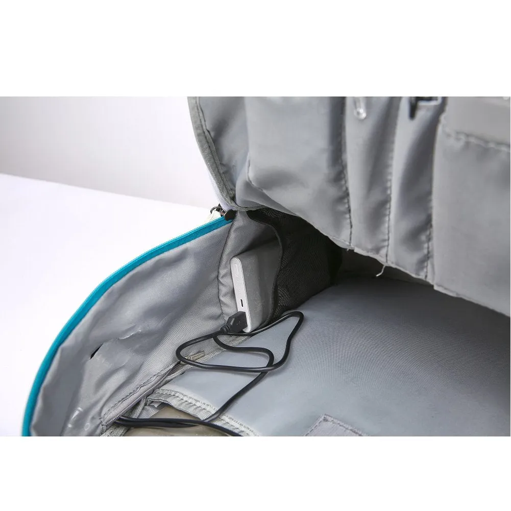 My Hero Academia College Bag Daypack Backpack Laptop with USB Charging Port