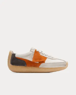 Natalie Run White / Orange Low Top Sneakers