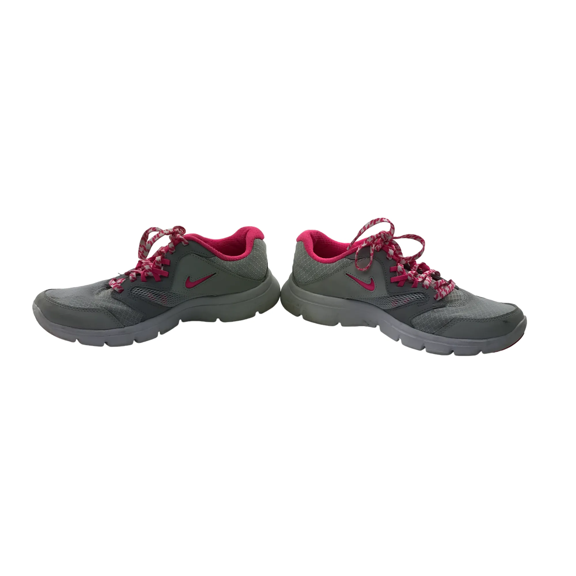 Nike Flex Experience RN 3 Grey and Pink Trainers Shoe Size 4.5