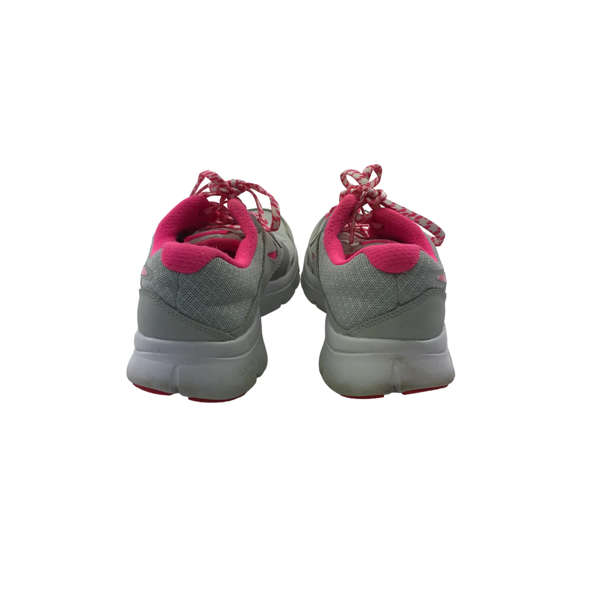 Nike Flex Experience RN 3 Grey and Pink Trainers Shoe Size 4.5
